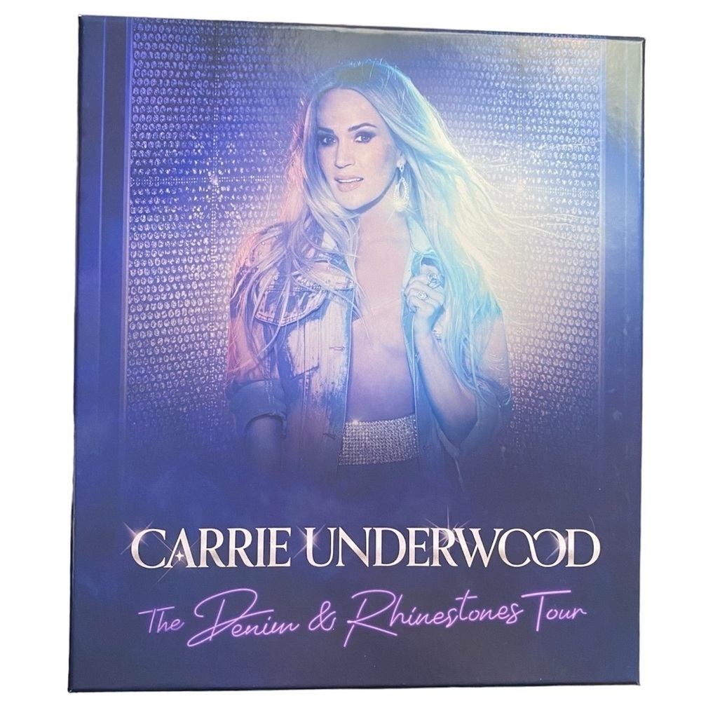 CARRIE UNDERWOOD 2022-23 Denim and Rhinestones VIP Ticket Swag Merch Box